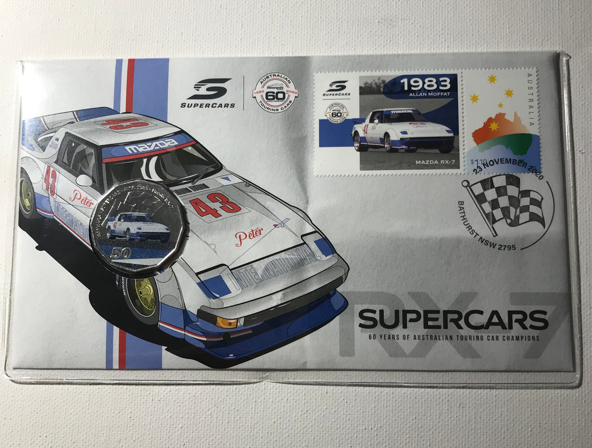 2020 50c PNC 1983 MAZDA RX-7. Supercars