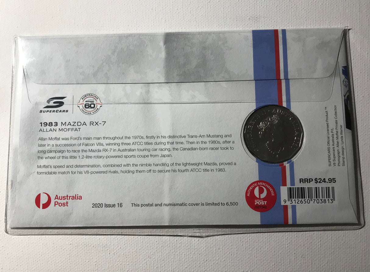 2020 50c PNC 1983 MAZDA RX-7. Supercars