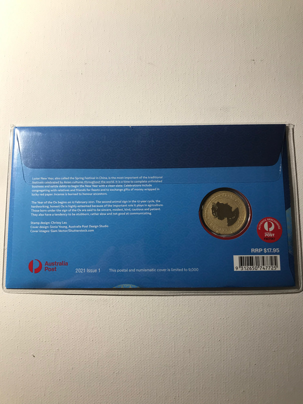 2021 $1 PNC Happy New Year of the Ox