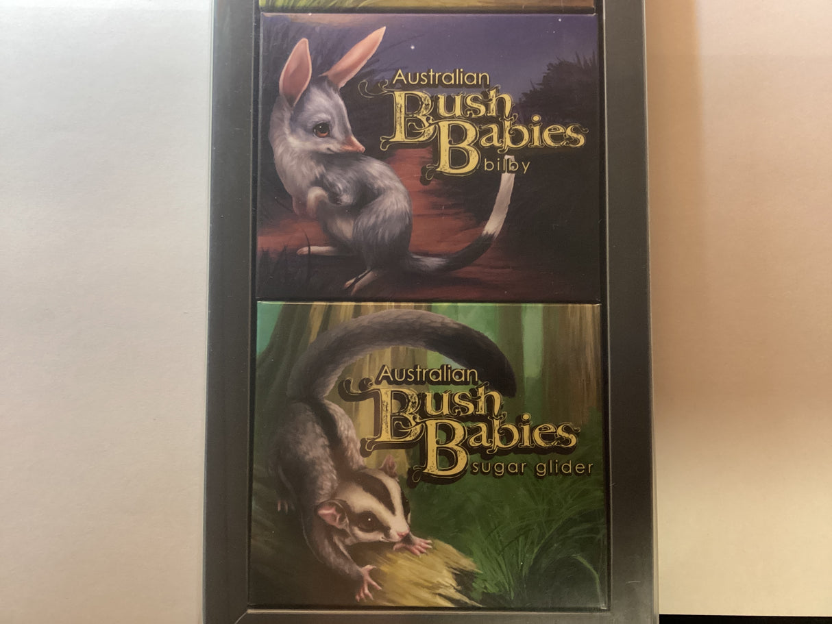 2010/2011 Australian Bush Babies I. 5 Coloured Silver Proof Coin Collection.