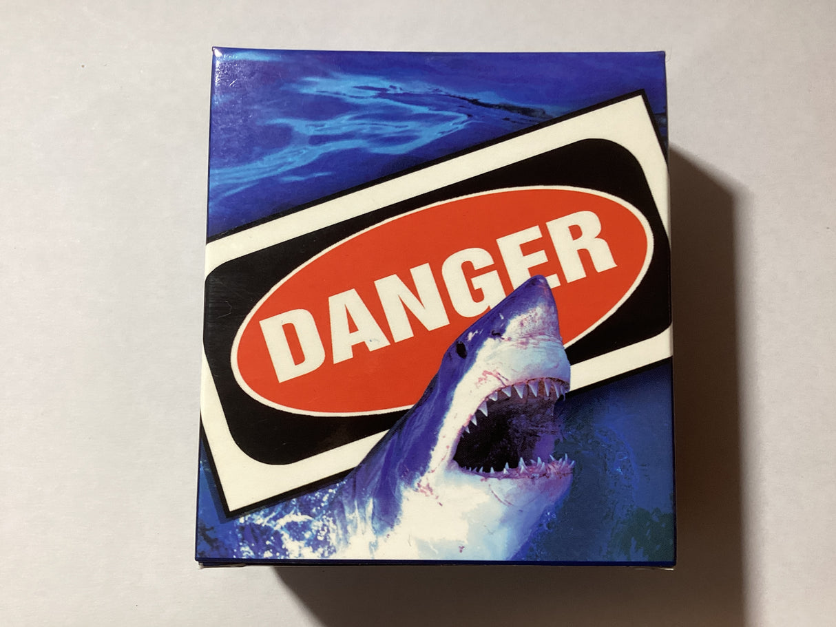 2007 $1 1oz Silver Proof Coin. Deadly and Dangerous. Great White Shark.