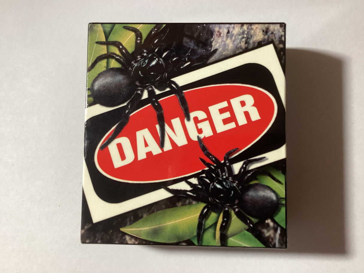 2012 $1 1oz Silver Proof Coin. Deadly and Dangerous. Australian Funnel-Web Spider.