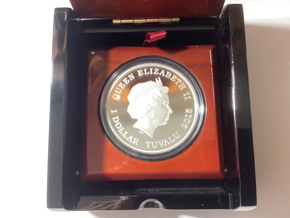 2015 $1 1oz Silver Proof Coin. Deadly and Dangerous. Australian Bull Ant.