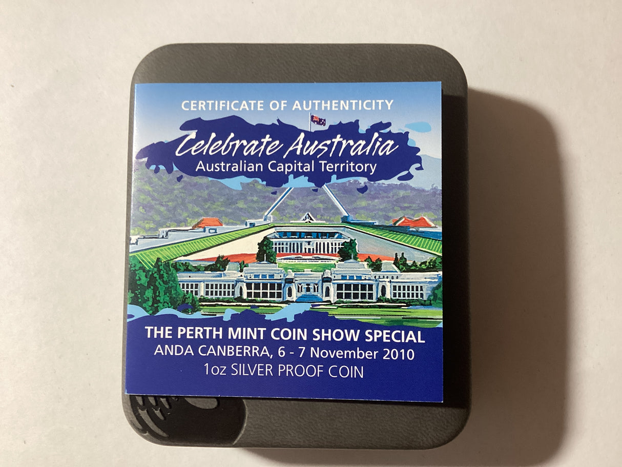 2010 $1 Celebrate Australia. Show Special. ANDA Canberra. Australian Capital Territory.