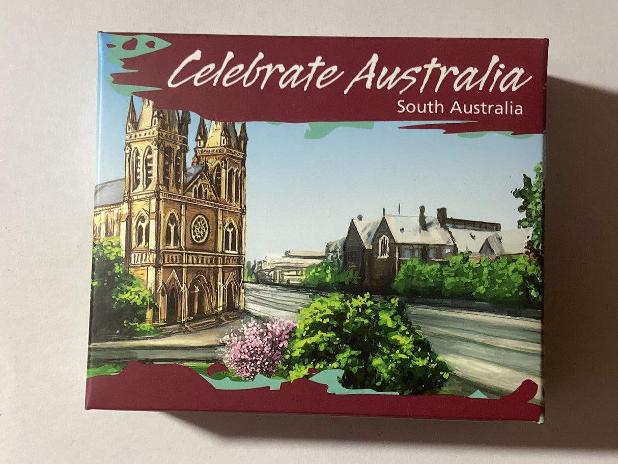 2010 $1 Celebrate Australia. South Australia. 1oz Silver Proof Coin.