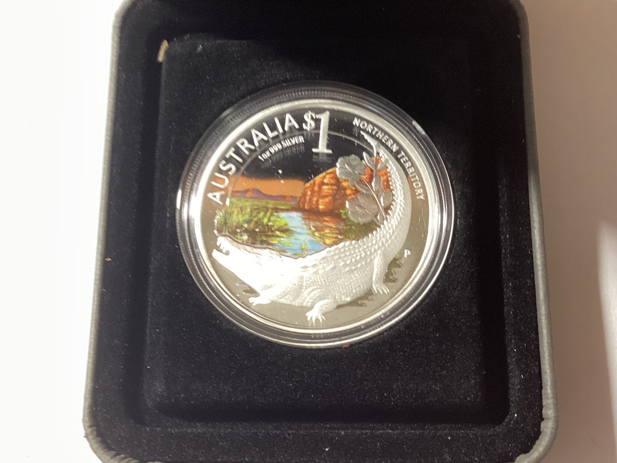 2010 $1 Celebrate Australia. Show Special. American Numismatic Association. Northern Territory.