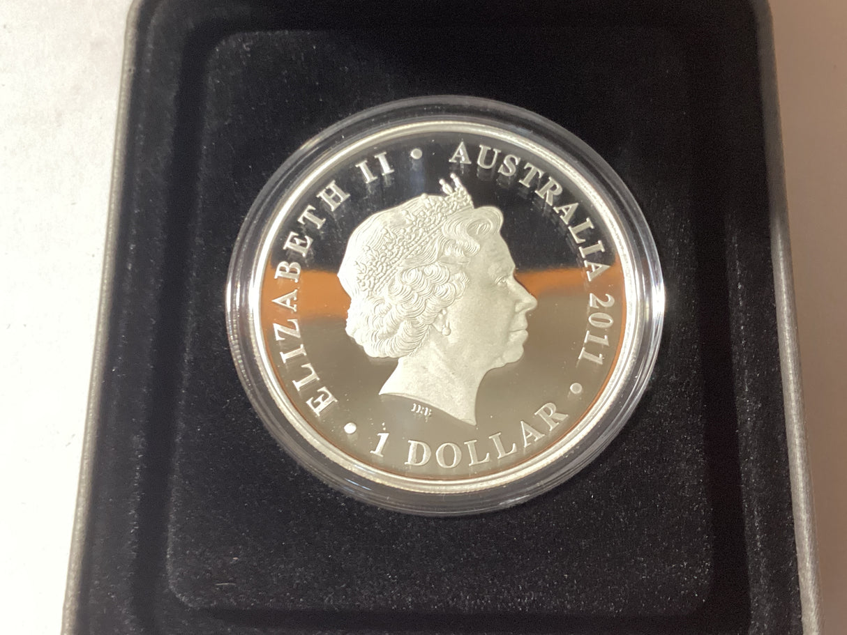 2011 $1 Celebrate Australia. Show Special. ANDA Melbourne. Heard Island & McDonald Islands.