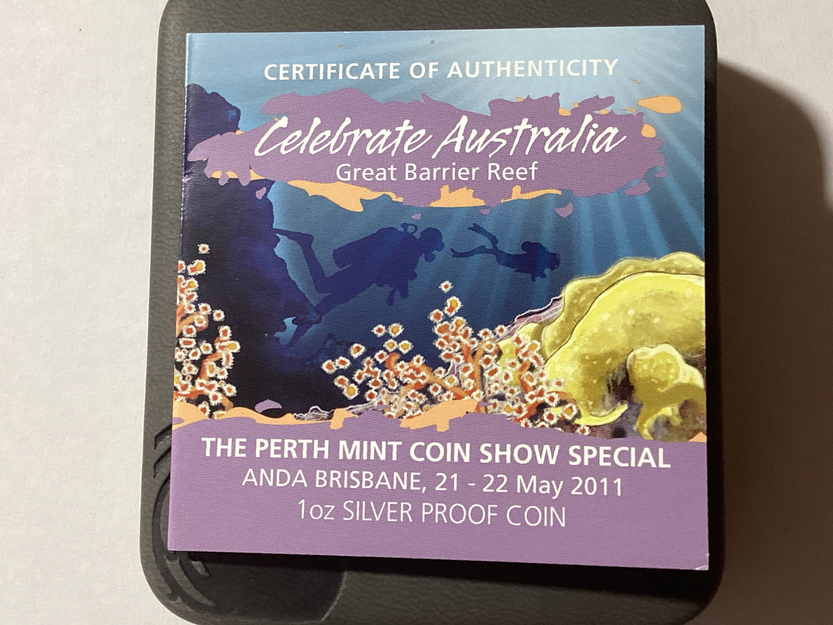 2011 $1 Celebrate Australia. Show Special. ANDA Brisbane. Great Barrier Reef.
