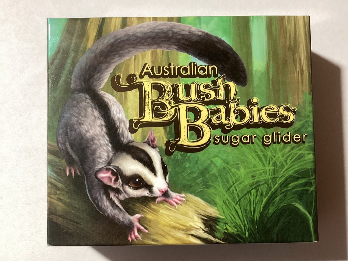 2010 50c 1/2oz Silver Proof Coin. Australian Bush Babies. Sugar Glider.