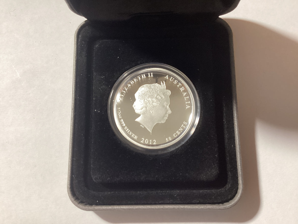 2012 1/2oz Silver Proof Coin. Australian Bush Babies II. Kookaburra.