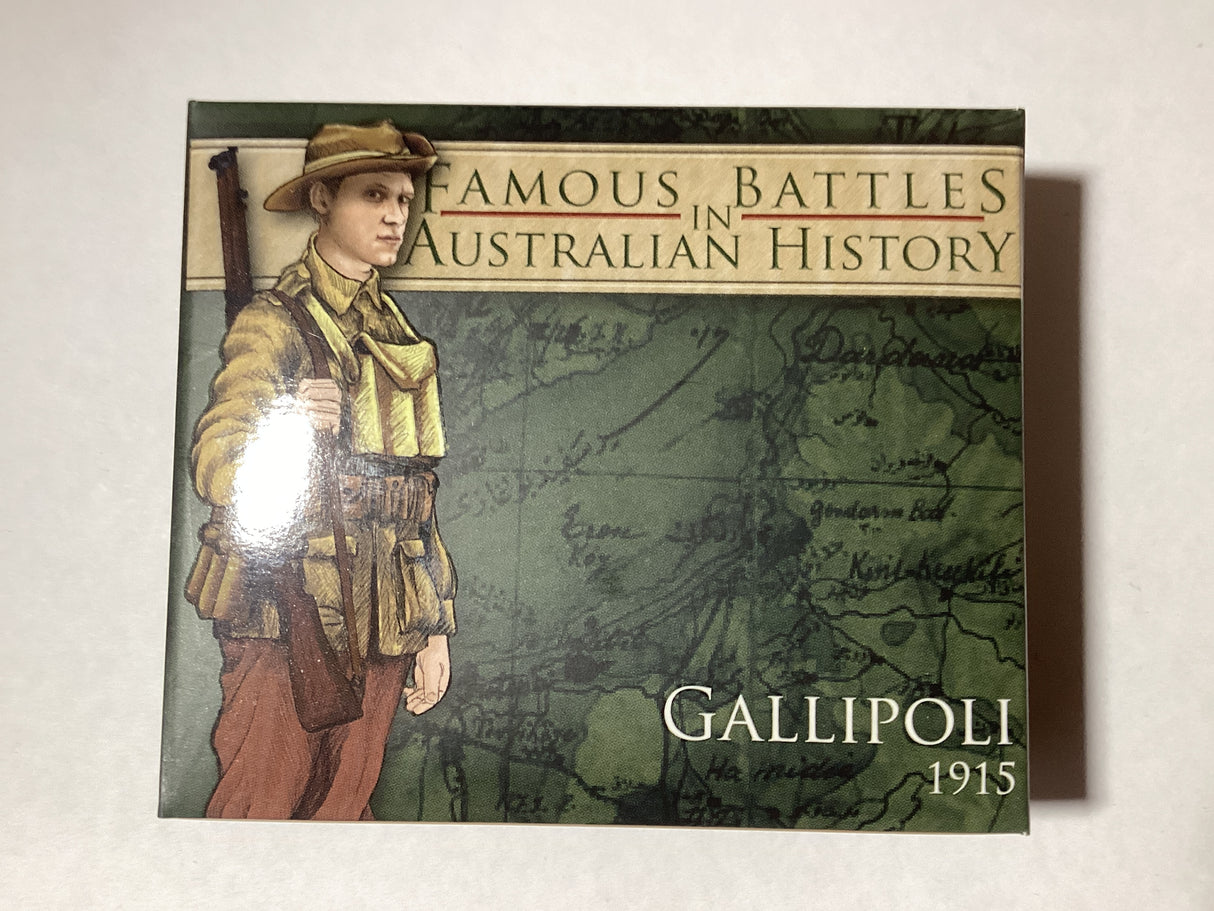 2011 $1 Famous Battles in Australian History. Gallipoli. 1oz Silver Proof Coin.