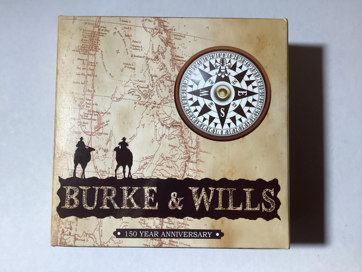 2010 $1 Silver Proof Coin. Burke & Willis 150th Anniversary.