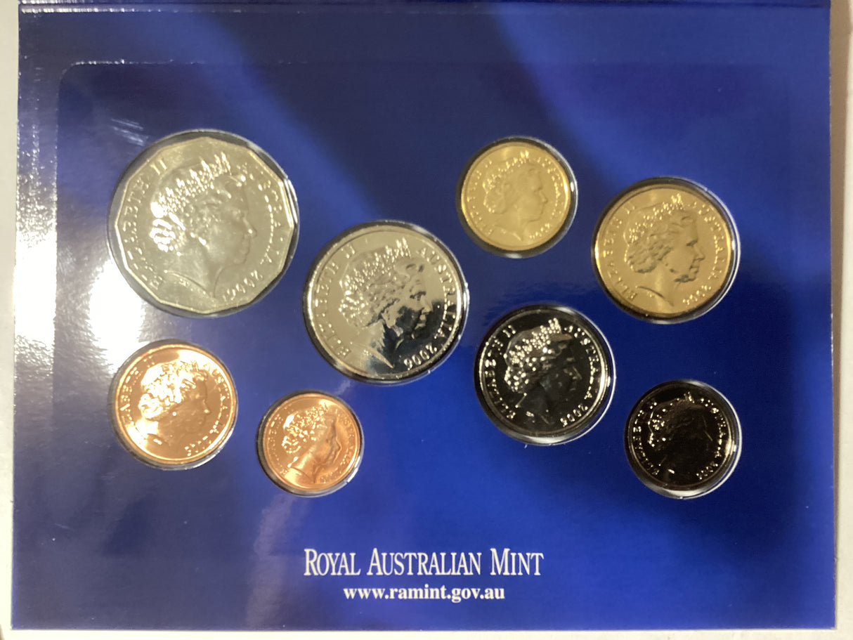 2006 Australian Uncirculated Set. 40 Years of Decimal Currency. World Money Fair Special Release.