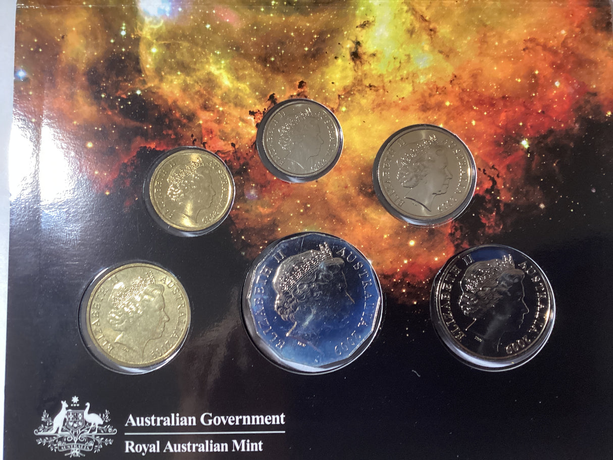 2009 Australian Uncirculated Set. International Year of Astronomy. ANDA Special Release.