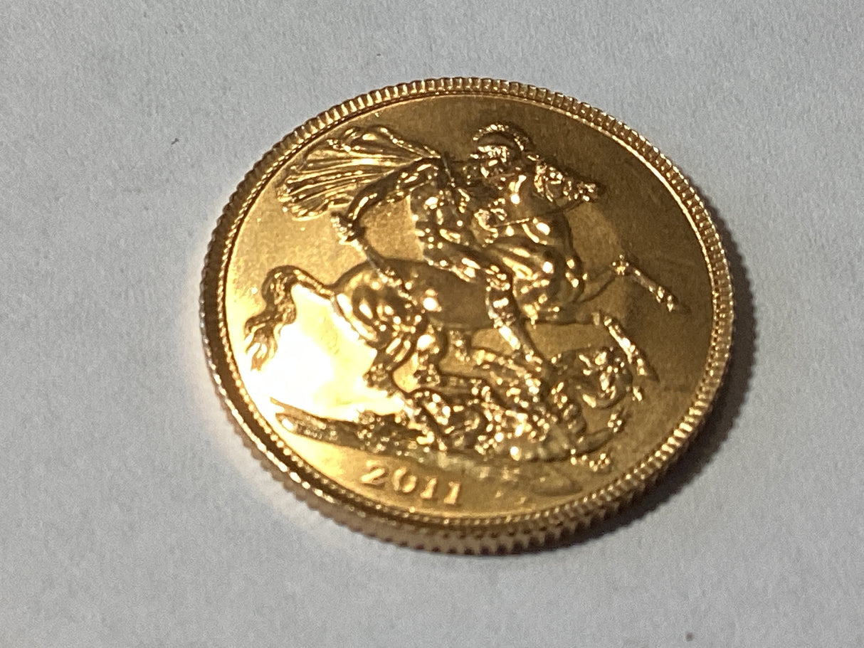 2011 Brilliant Uncirculated. United Kingdom. Sovereign.