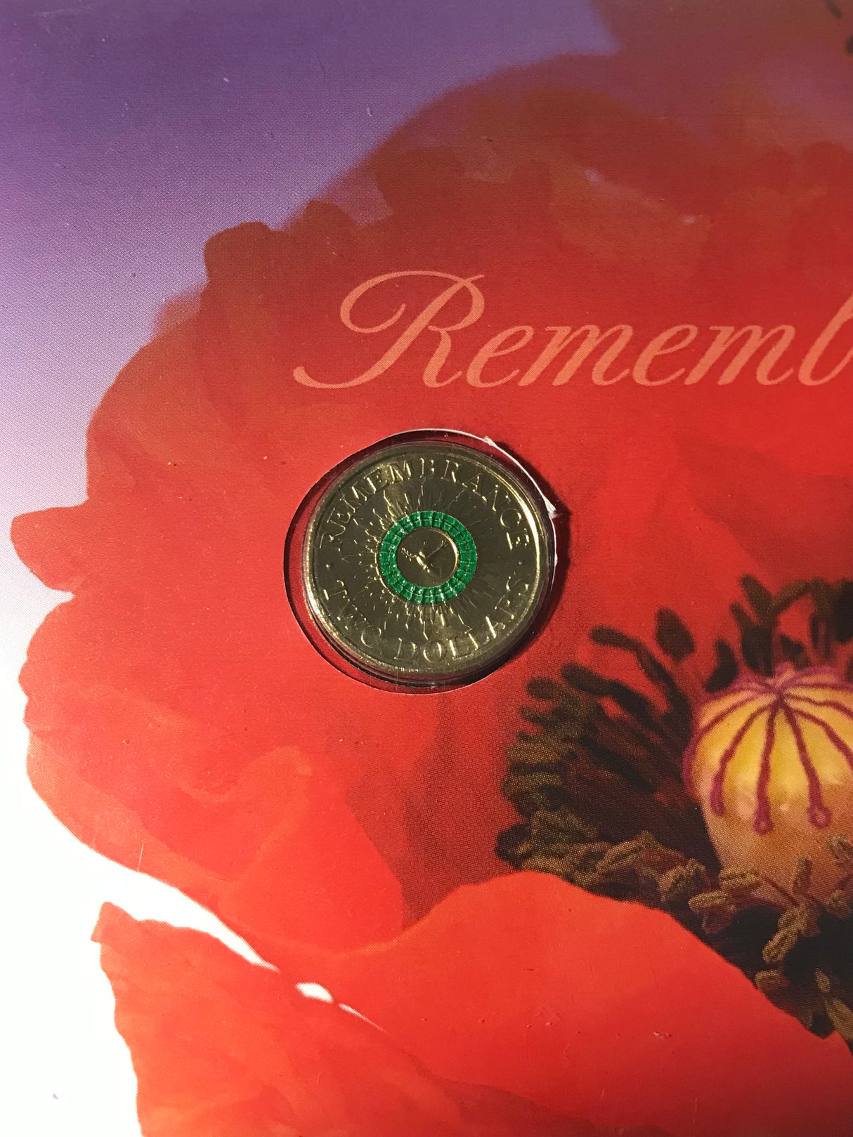 2014 $2 PNC Green Dove Remembrance.