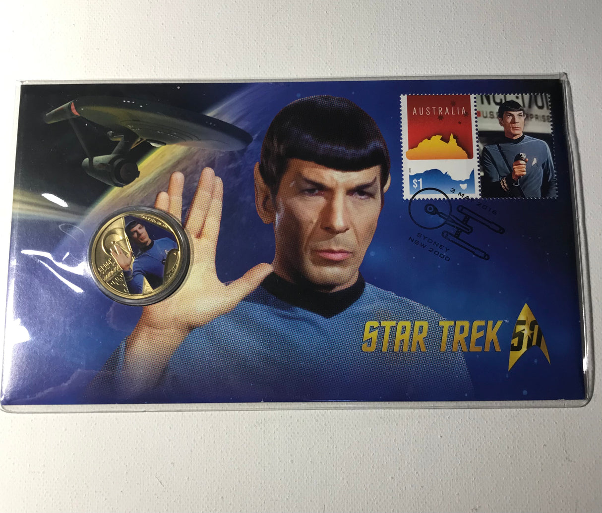 2016 PNC $1. Star Trek Spock.