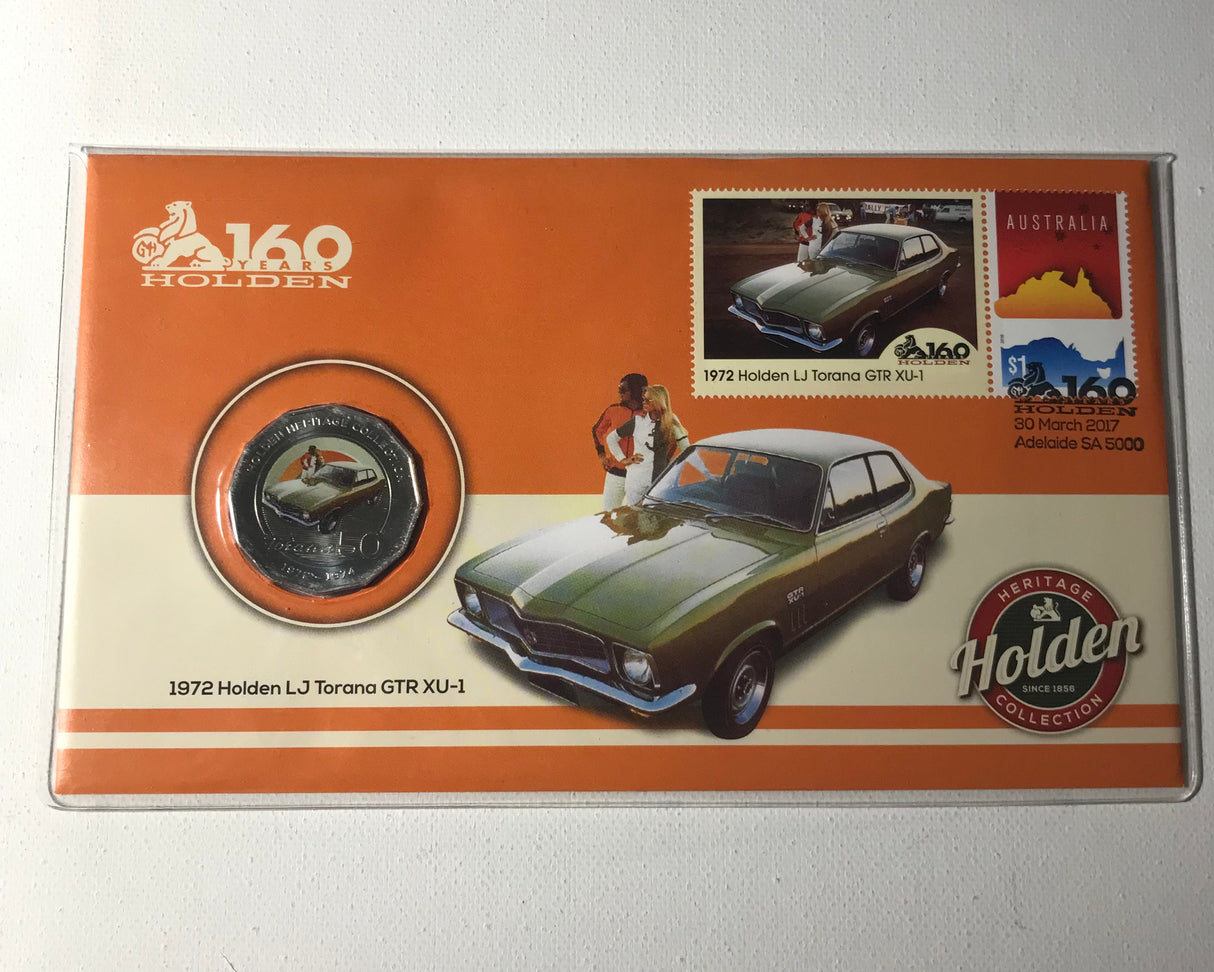 2017 50c PNC. 1972 Holden LJ Torana GTR XU-1