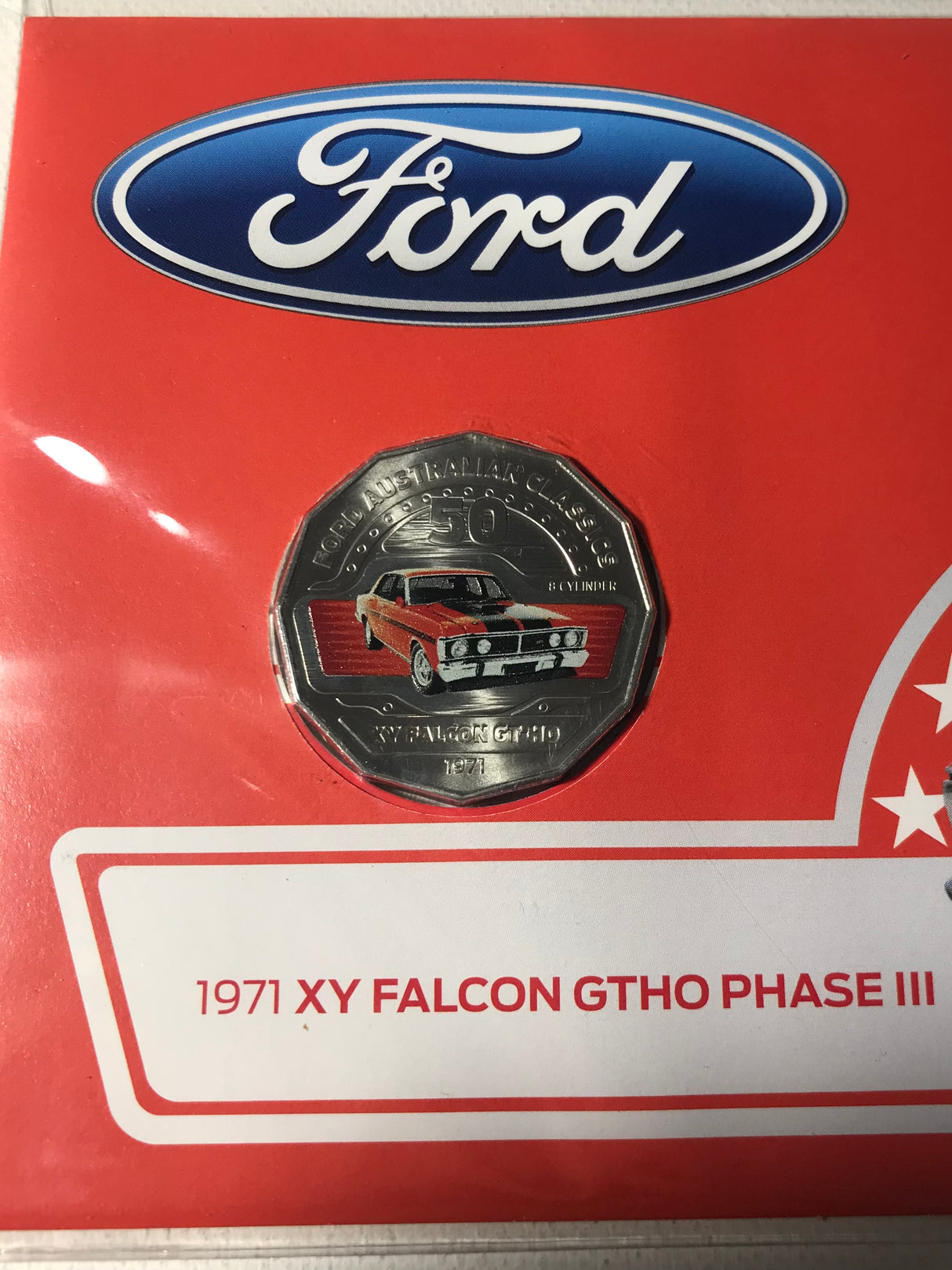 2017 50c PNC 1971 XY Falcon GTHO Phase III