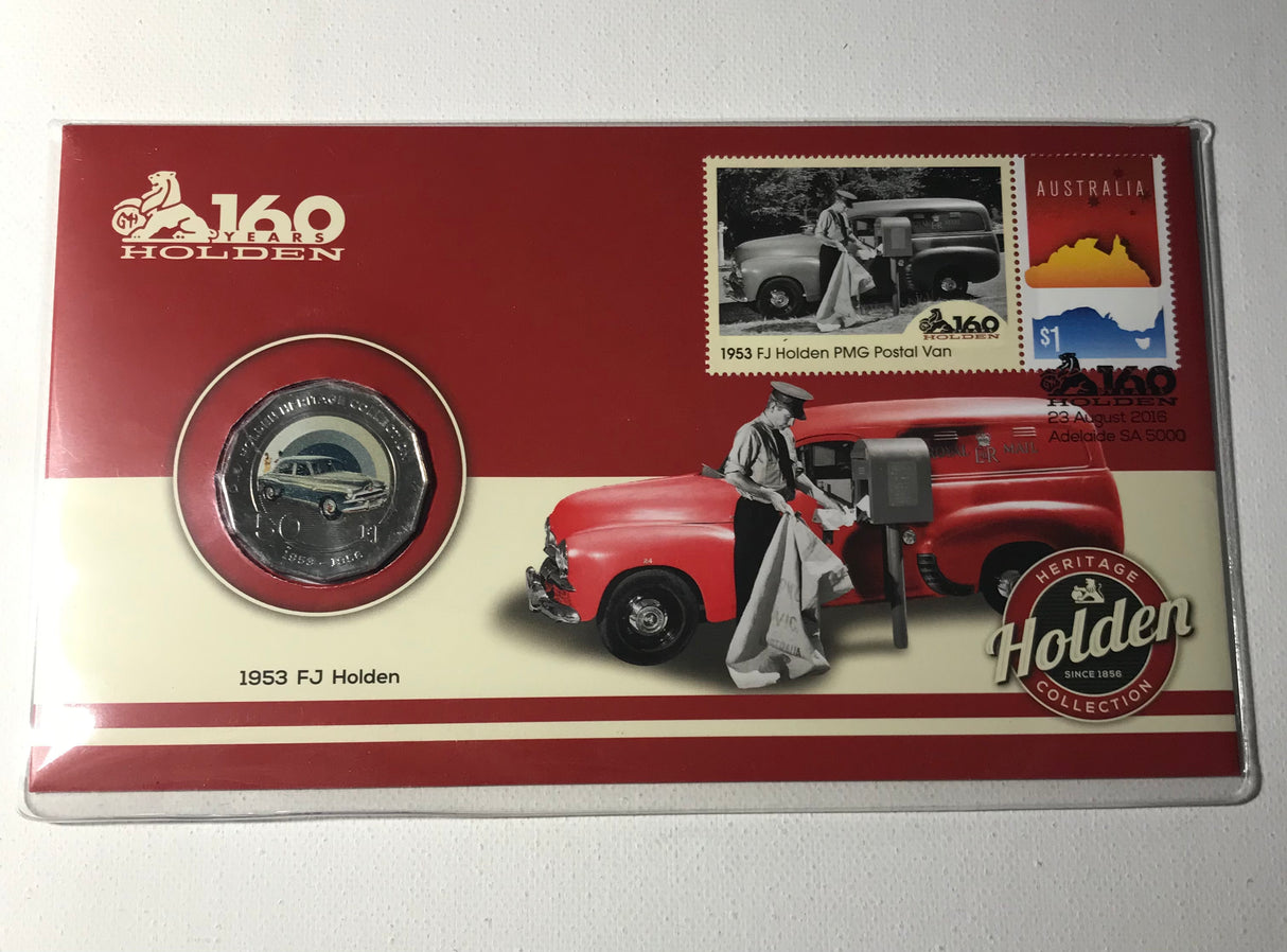 2016 50c PNC 1953 FJ Holden