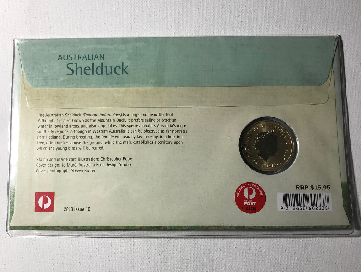 2013 $1 Australian Shelduck PNC