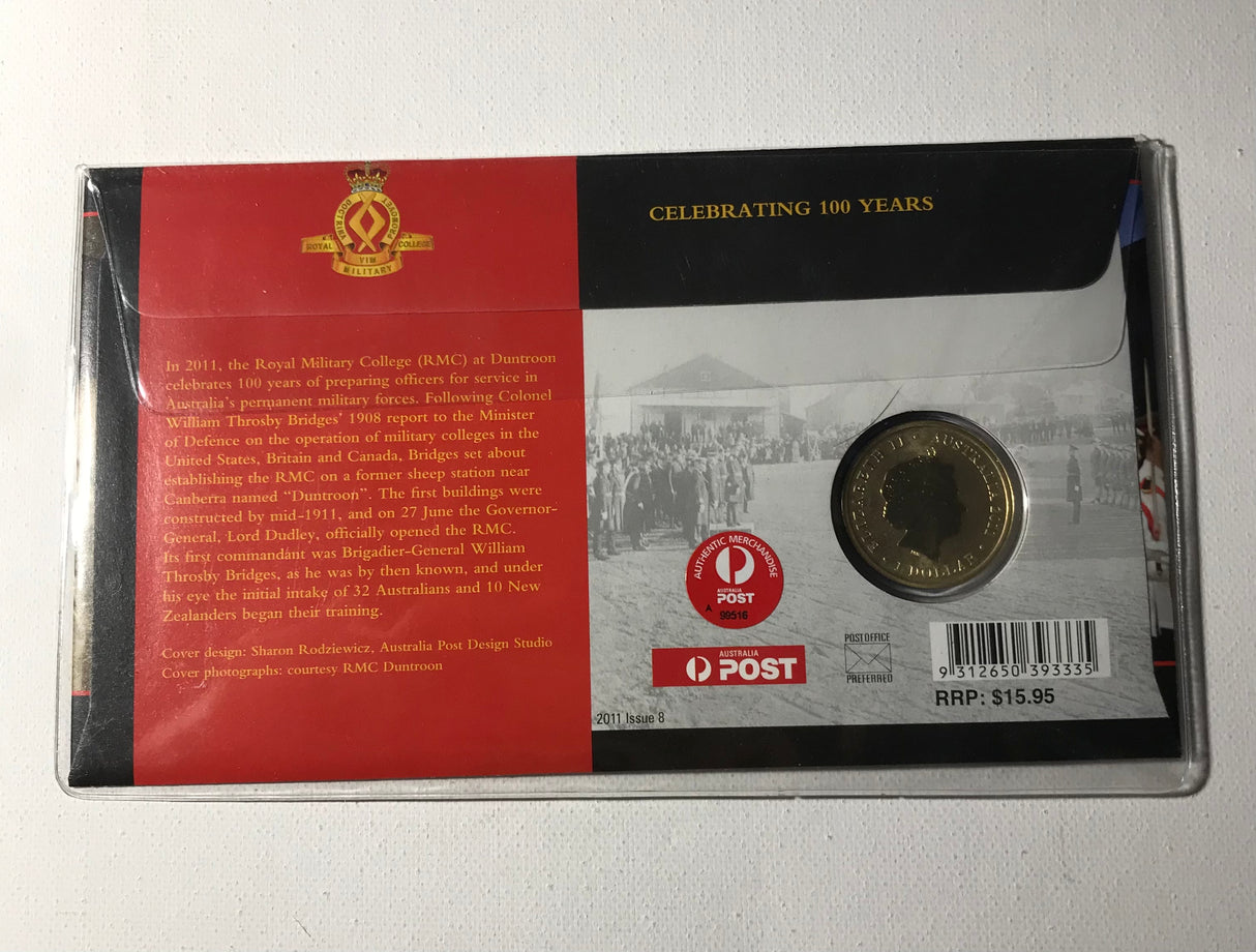 2011 $1 Centenary of RMC Duntroon PNC