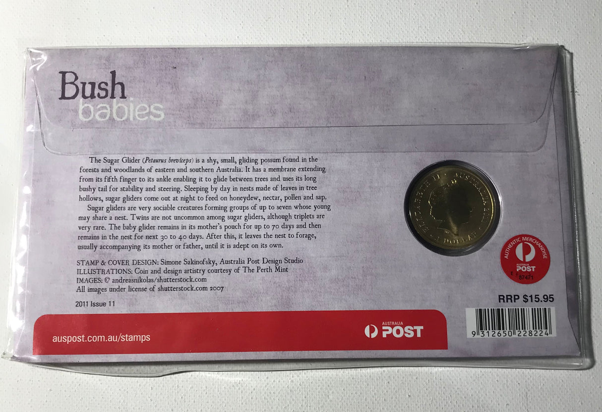 2011 $1 PNC Bush Babies Sugar Glider