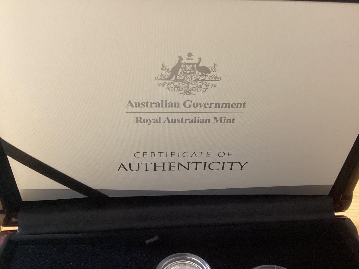 2016 Fine Silver Proof Year Set. 50th Anniversary of Decimal Currency.