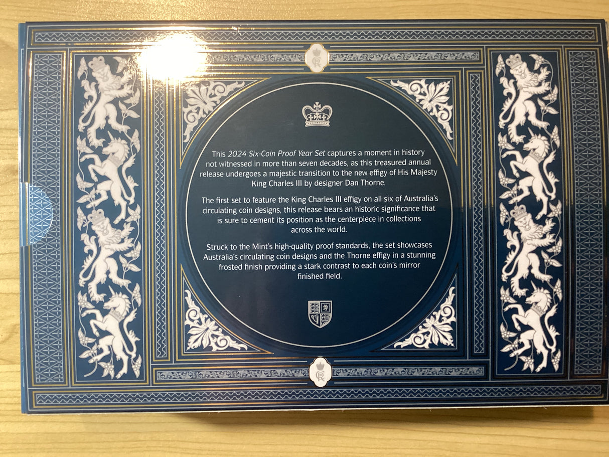 2024 Australian Proof Set. Charles II.