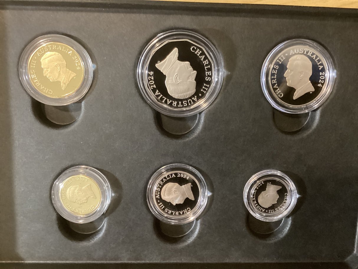 2024 Australian Proof Set. Charles II.