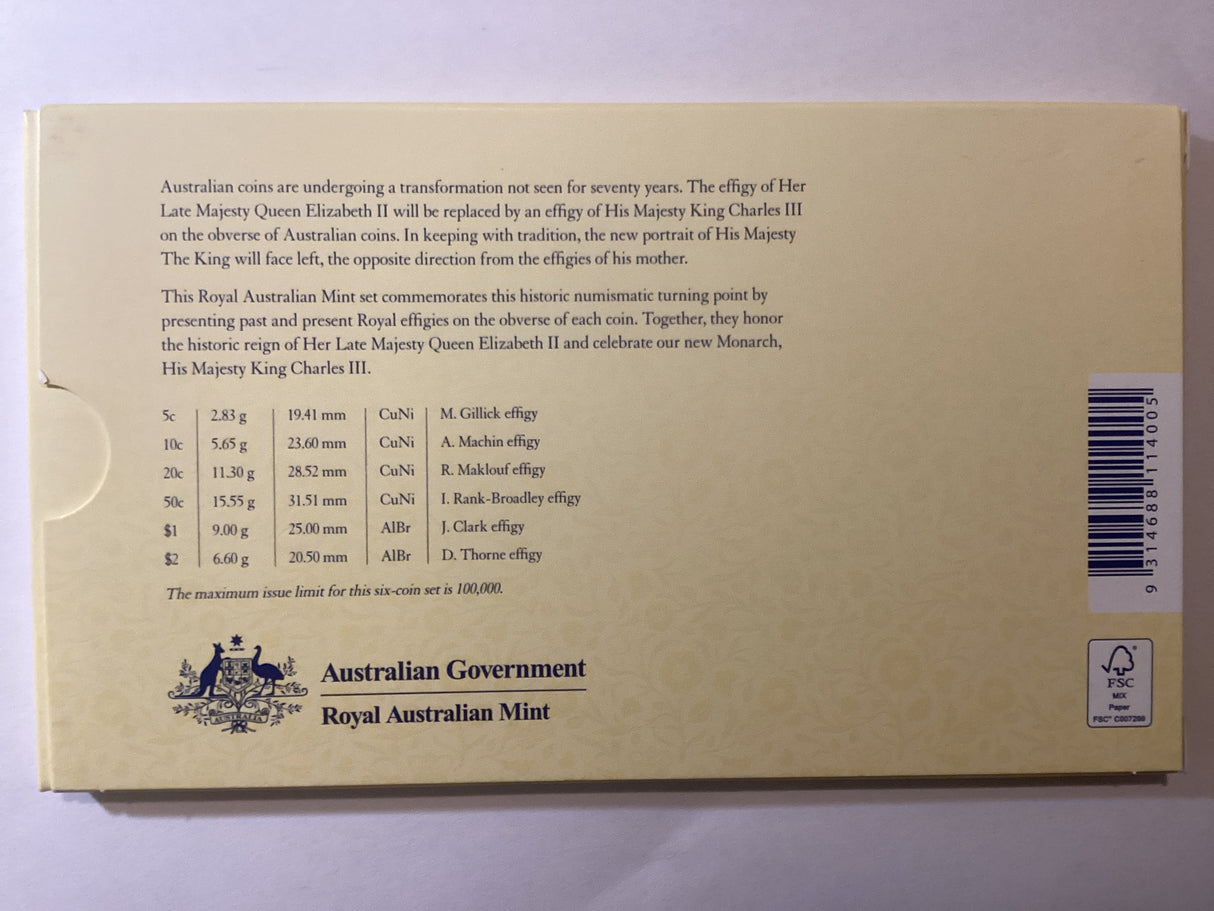 2024 Change of Monarch Uncirculated set