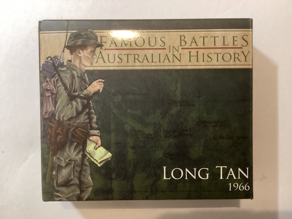 2012 $1 Famous Battles - Long Tan 1oz Silver Proof Coin