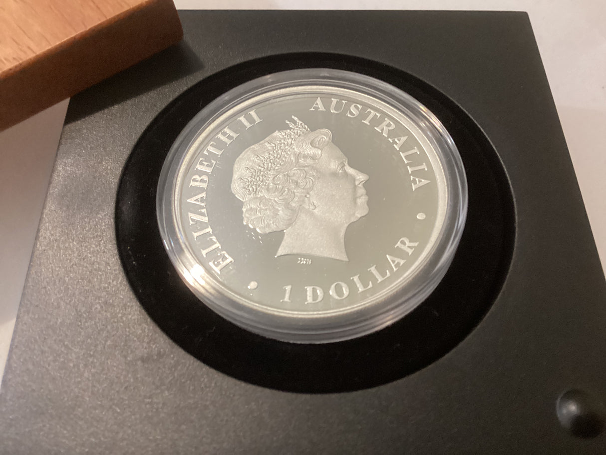 2013 Discover Australia - Emu - 1oz Silver Proof Coin