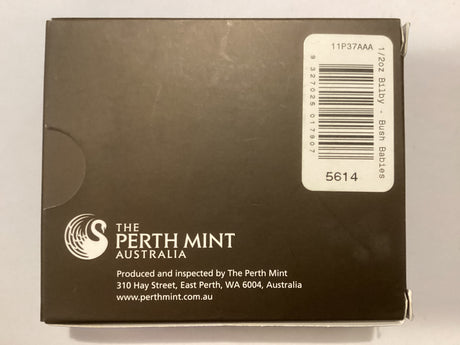 2011 50c 1oz Silver Coin. Australian Bush Babies. Bilby.