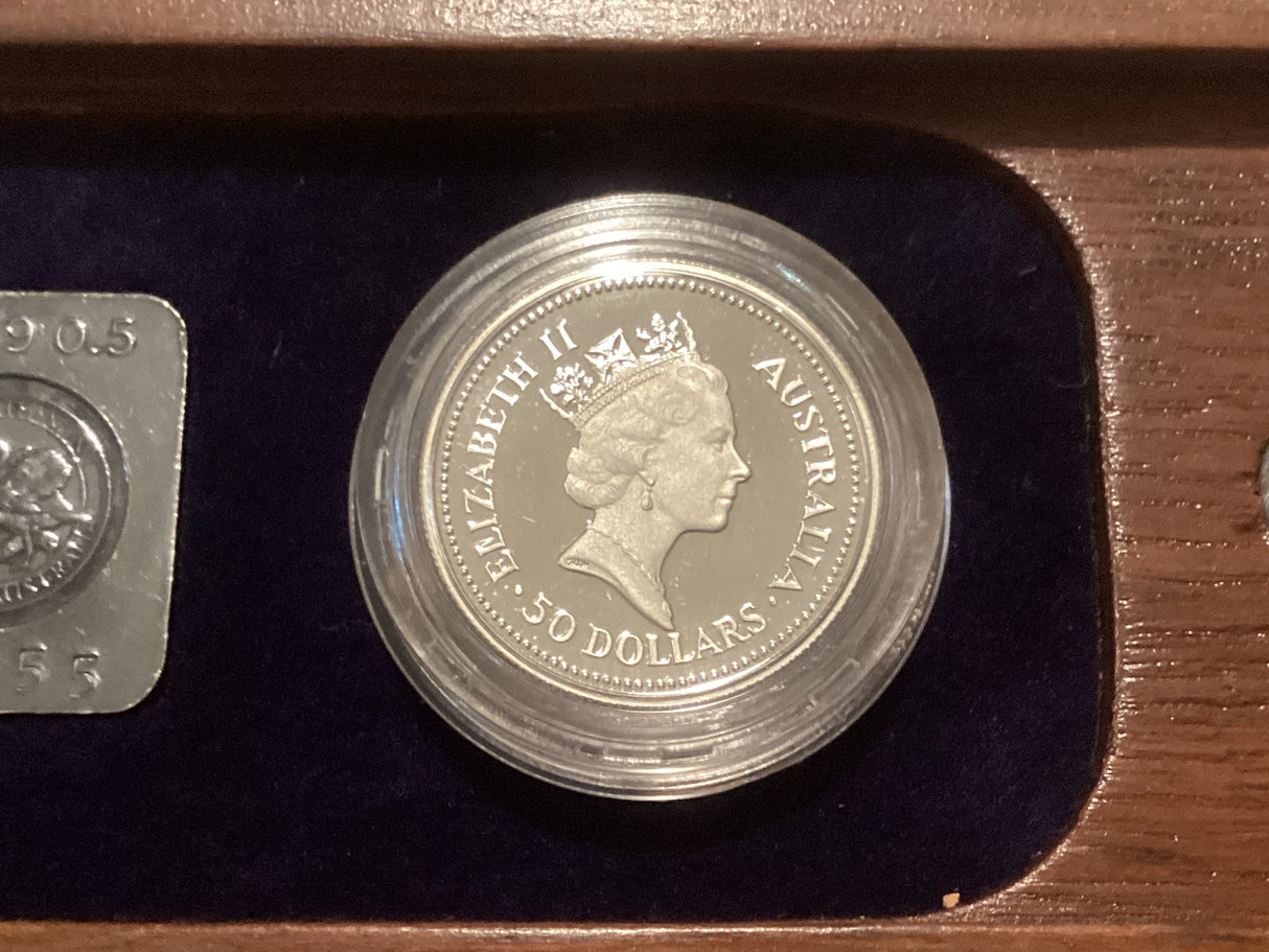 1989 $50 1/2oz Platinum Proof Coin