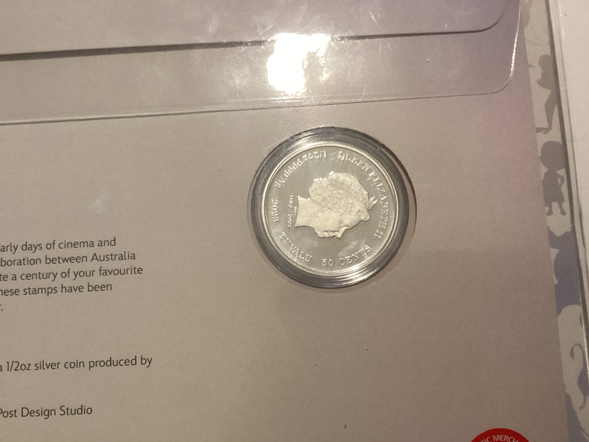 2023 50c 1/2oz Silver PNC. Disney 100 Years of Wonder. Impressions. 200 made.