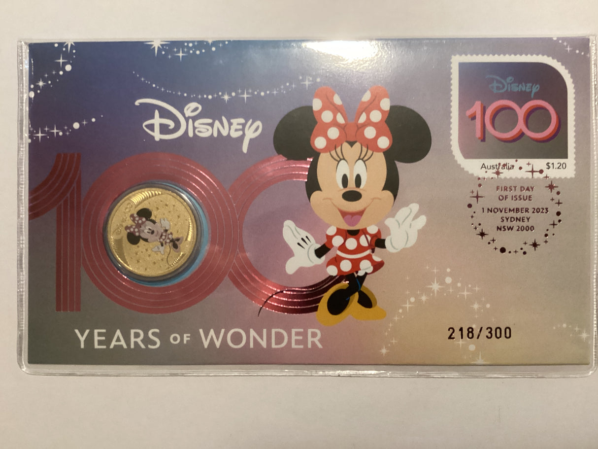 2023 $1 PNC. Disney 100 Years of Wonder. Minnie Mouse. 300 made. 