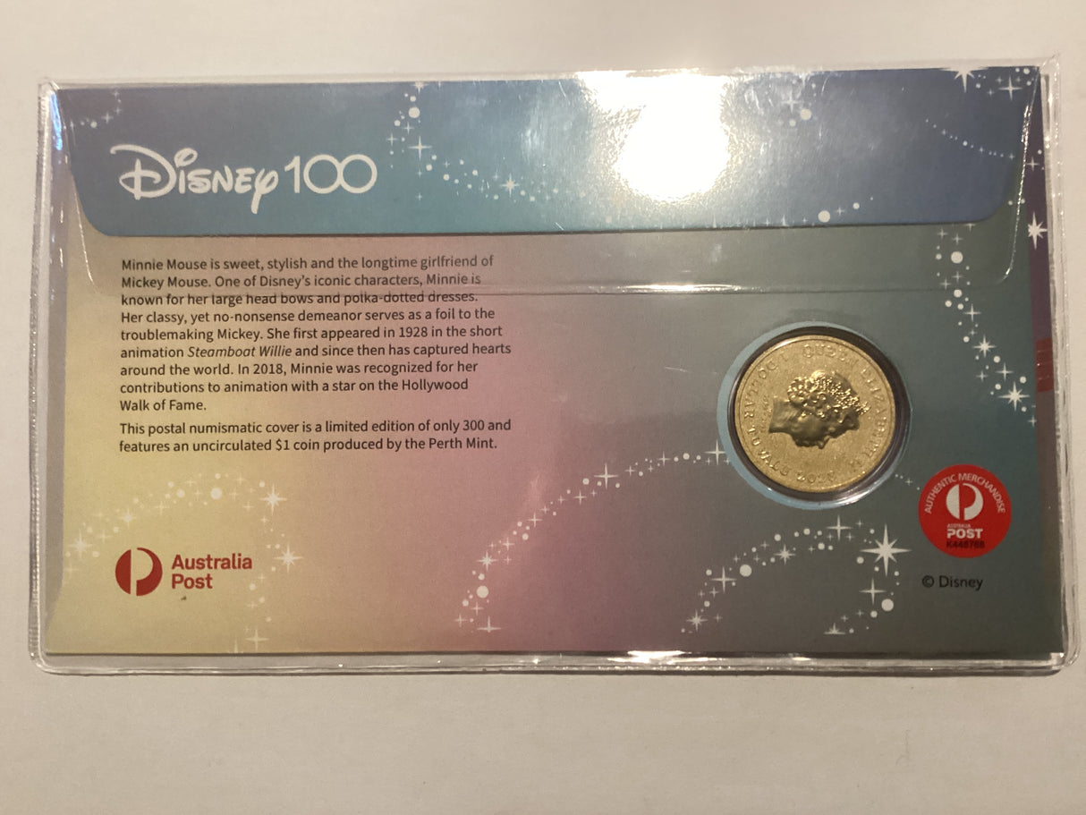 2023 $1 PNC. Disney 100 Years of Wonder. Minnie Mouse. 300 made. 