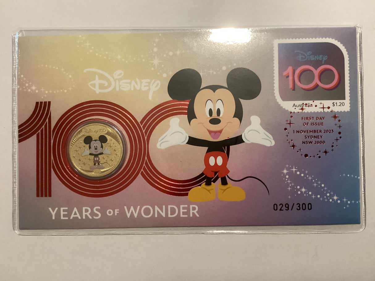 2023 $1 PNC. Disney 100 Years of Wonder. Micky Mouse. 300 made