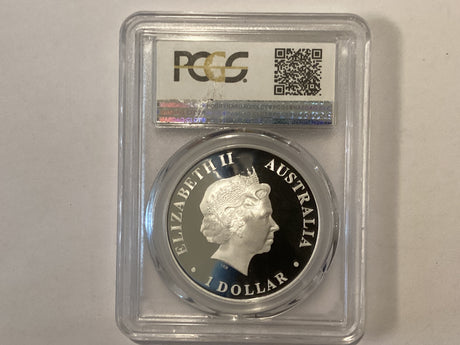 2013-P $1 1oz Silver. Aurora Australis. PR69DCAM