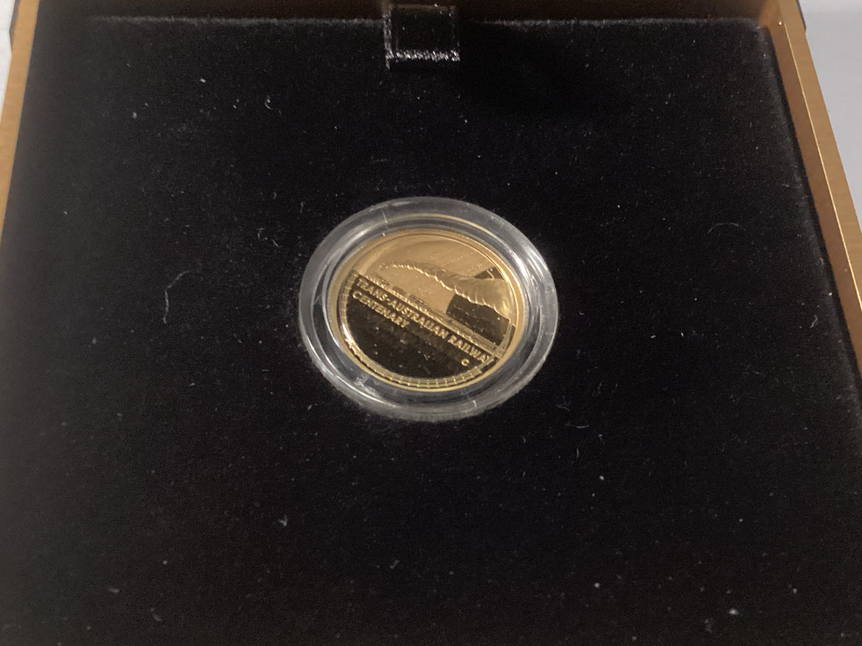 2017 $10 1/10oz Gold Proof Coin – Centenary of the Trans-Australian Railway