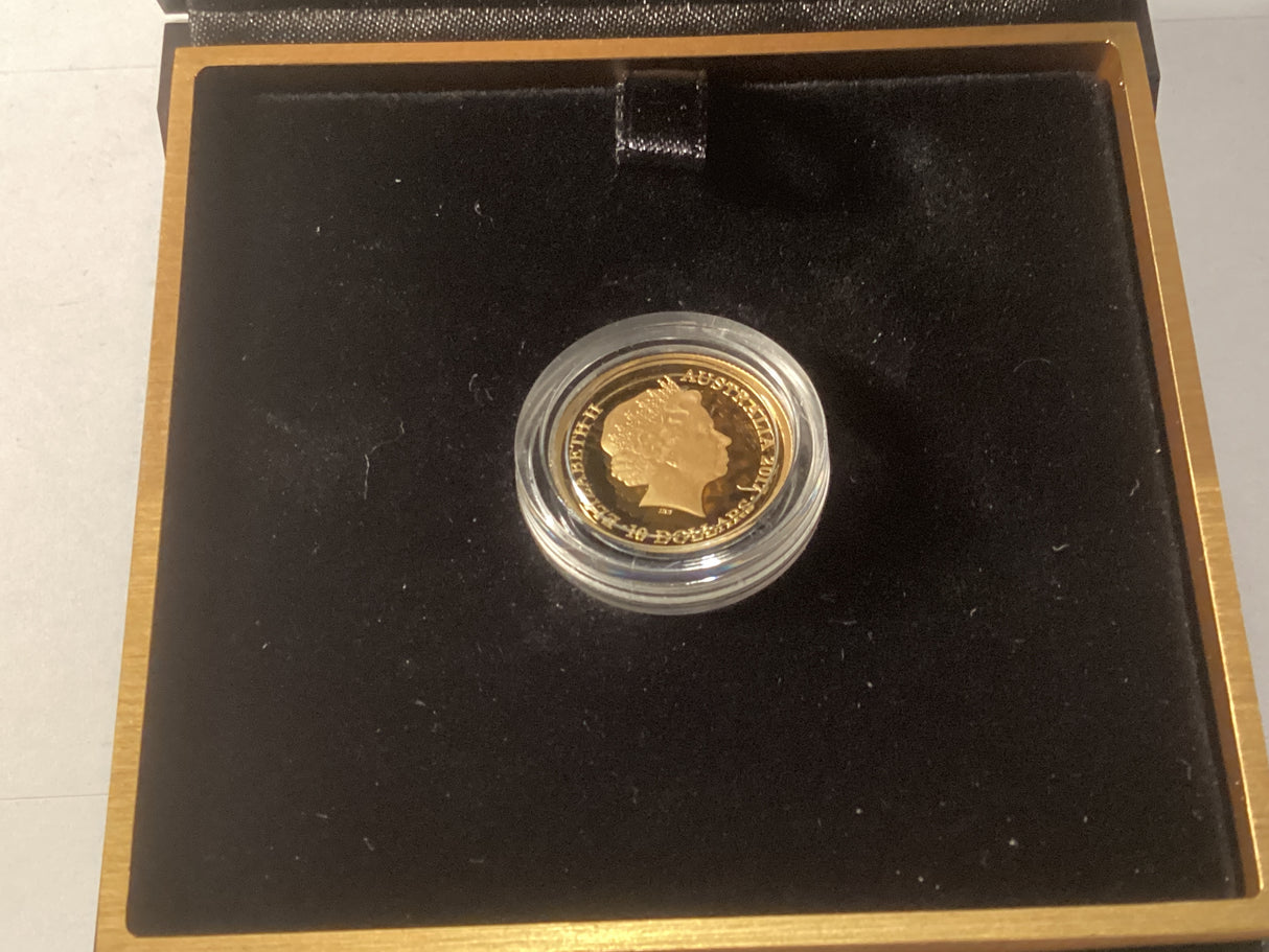 2017 $10 1/10oz Gold Proof Coin – Centenary of the Trans-Australian Railway