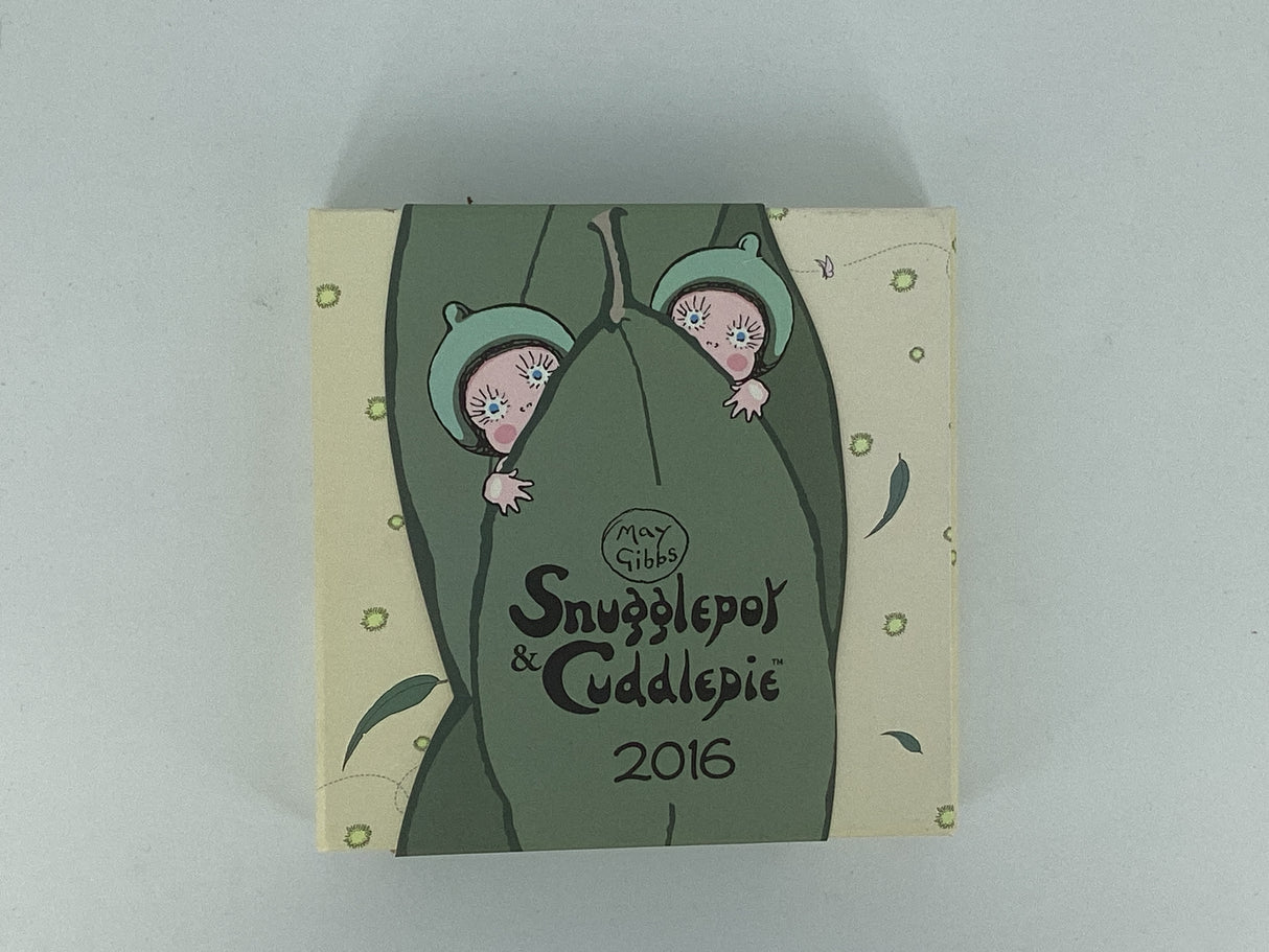 2016 50c 1/2oz Silver Proof Coin. Snugglepot and Cuddlepie