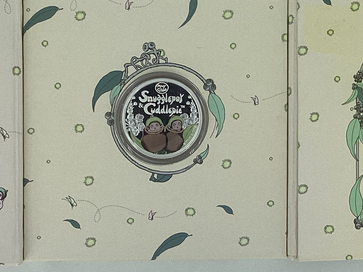 2016 50c 1/2oz Silver Proof Coin. Snugglepot and Cuddlepie