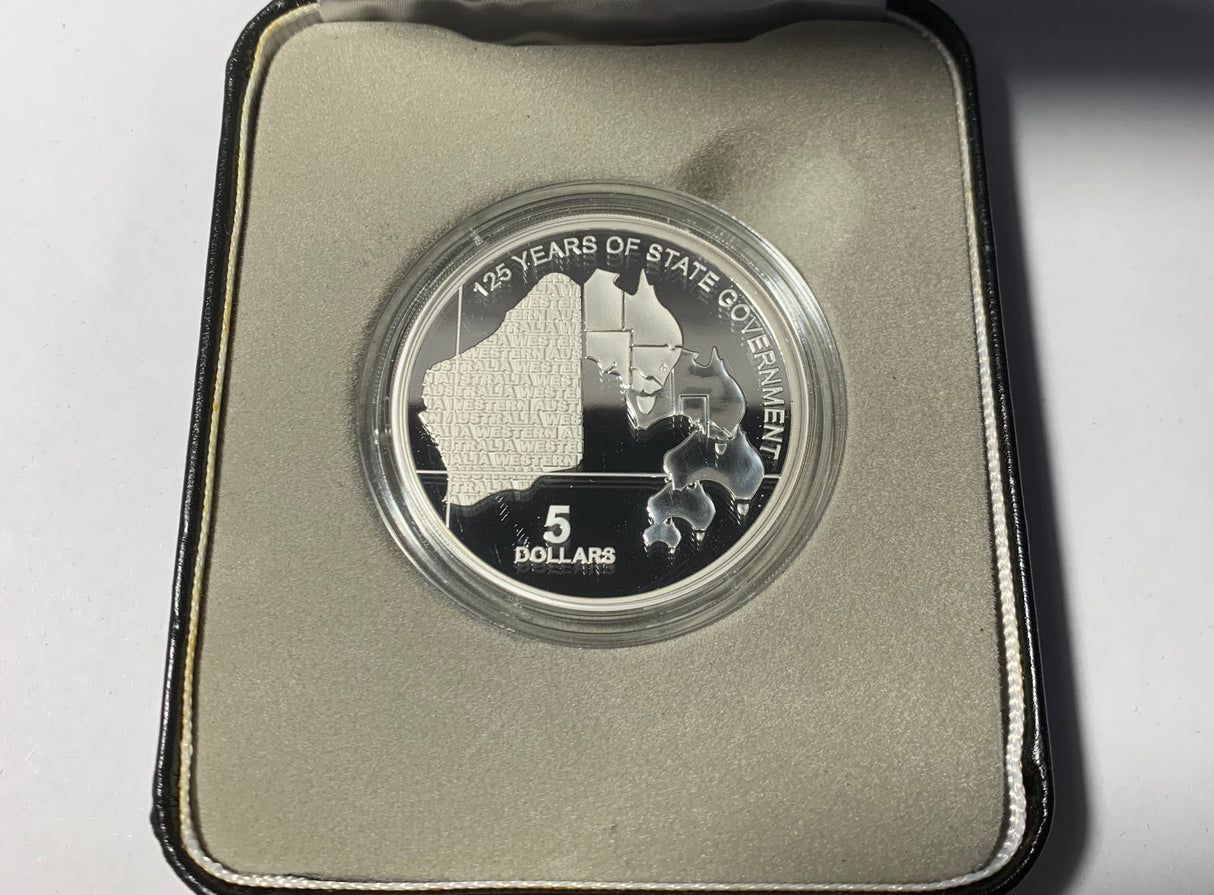 2015 $5 State Series Silver Proof Coin. Western Australia.