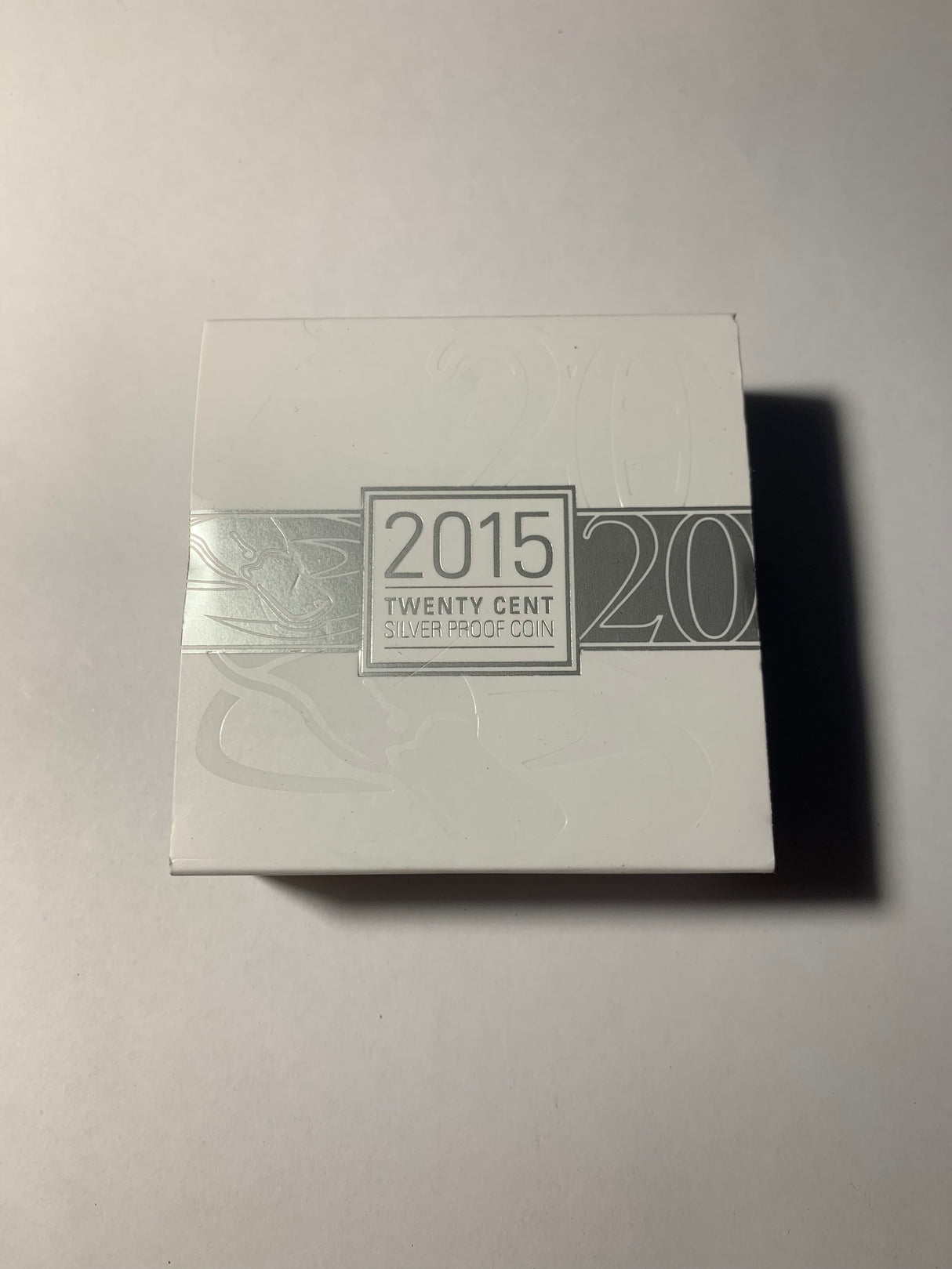 2015 20c Silver Proof Coin. 1000 made.