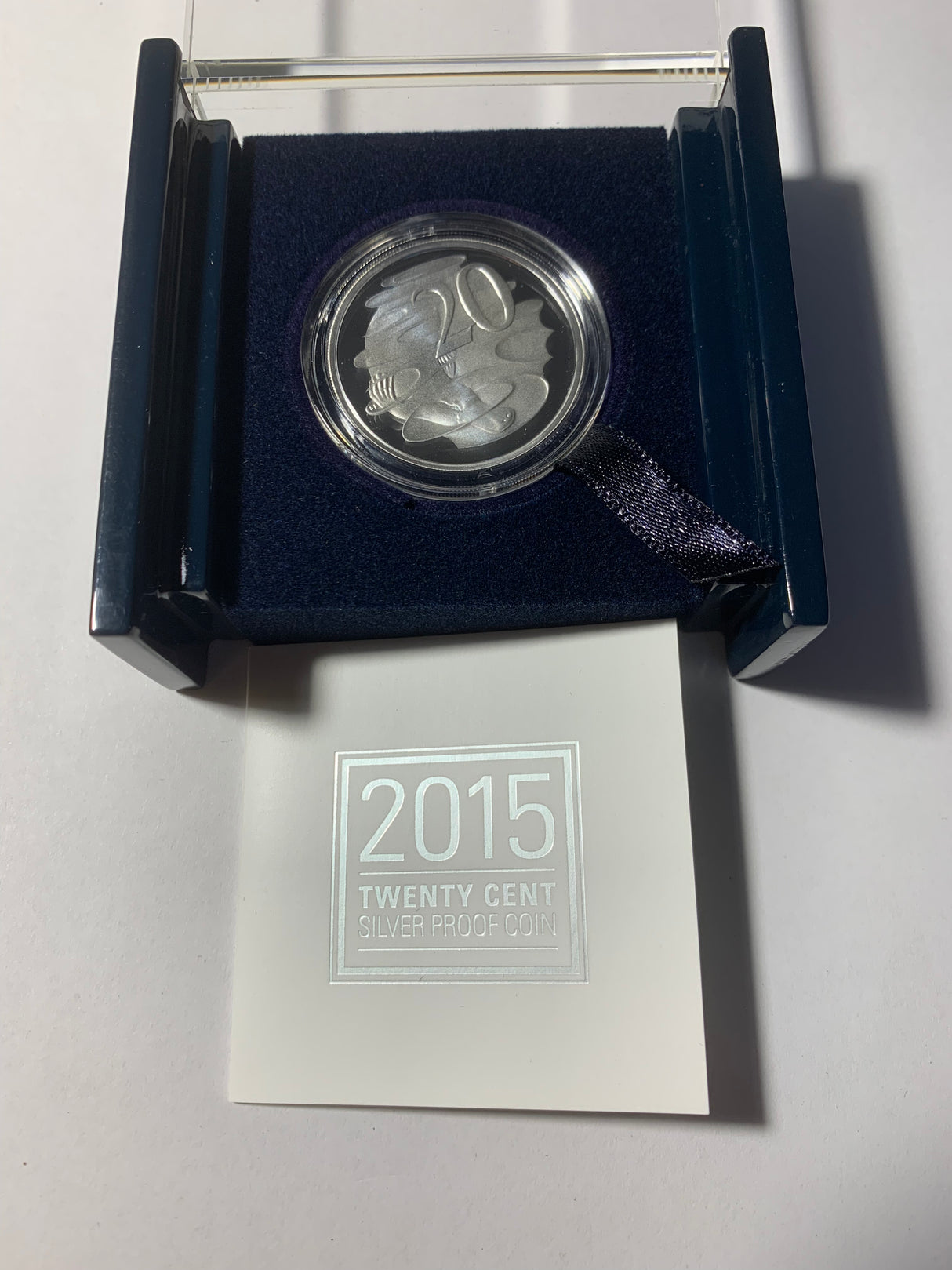 2015 20c Silver Proof Coin. 1000 made.
