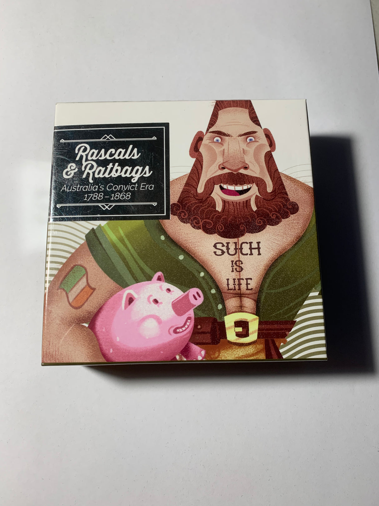 2018 $1 Fine Silver Proof Coin. Rascals & Ratbags Australia’s Convict Era.