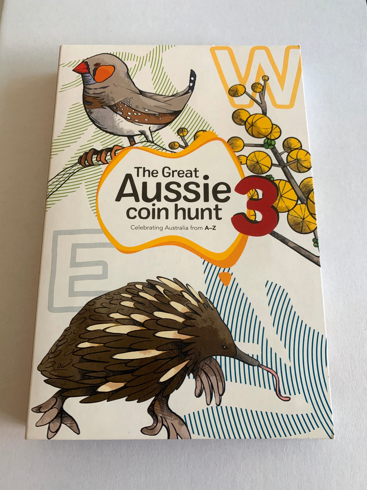 2022 Great Aussie Coin Hunt 3. Including Colourised Crux and Folder.