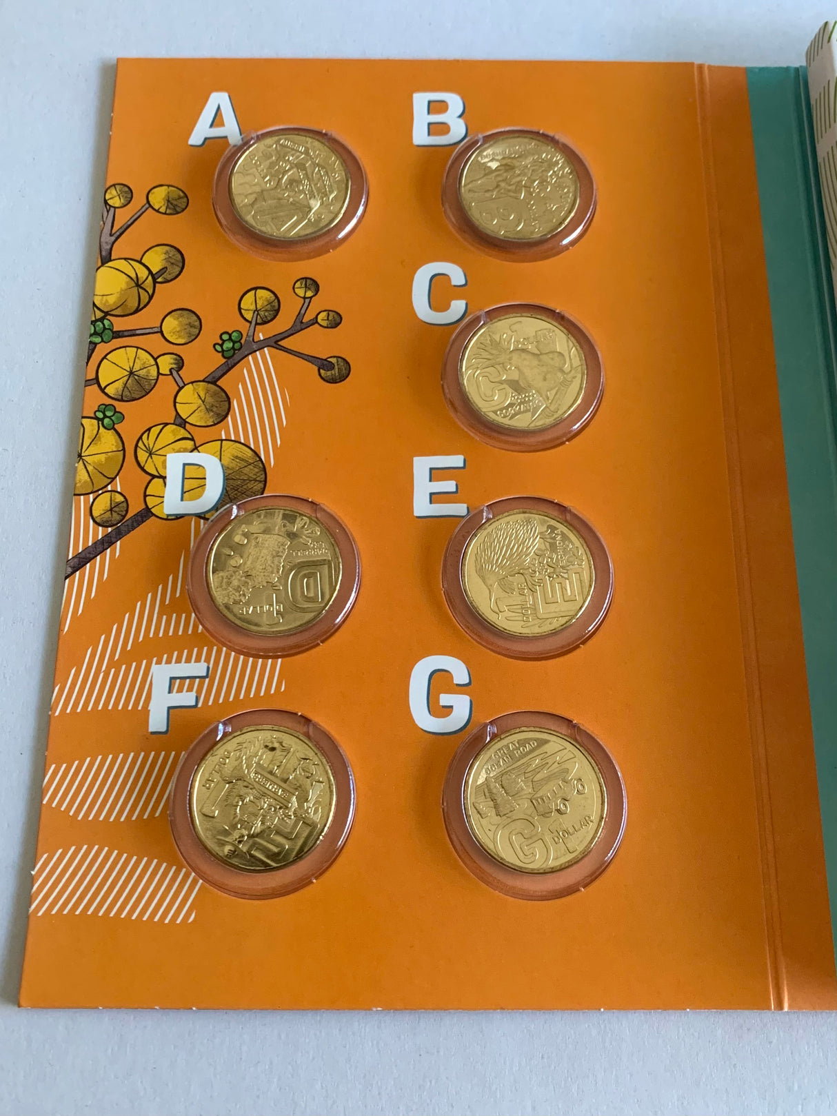 2022 Great Aussie Coin Hunt 3. Including Colourised Crux and Folder.